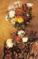 A Vase of Chrysanthemums - Alfred Ruytinx