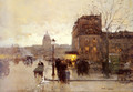 Boulevard Henri IV - Crepuscule - Luigi Loir