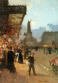 La Place de la Republique, Paris - Luigi Loir