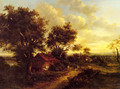 A Landscape With A Cottage Near Dorking - Patrick Nasmyth