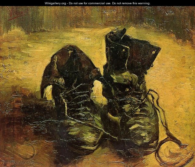 A Pair of Shoes - Vincent Van Gogh