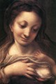 Virgin and Child with an Angel (Madonna del Latte) 2 - Correggio (Antonio Allegri)