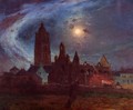 The Bourg-de-Batz Church under the Moon - Ferdinand Loyen Du Puigaudeau