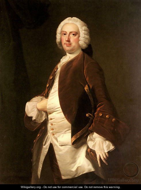Portrait of a Gentleman - Thomas Hudson