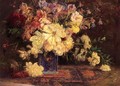 Still Life with Peonies - Theodore Clement Steele