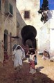 Street Scene, Tangiers - Willard Leroy Metcalf