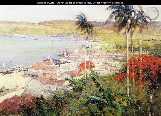 Havana Harbor - Willard Leroy Metcalf