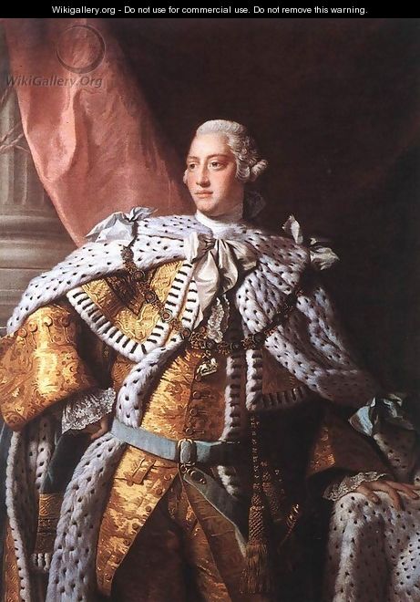 Portrait of George III - Allan Ramsay