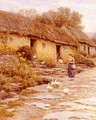 Irish Cottage - Helen Mary Elizabeth Allingham, R.W.S.