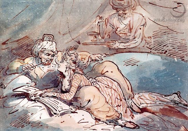 Love In The East - Thomas Rowlandson