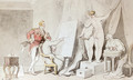 A Study In Life Drawing - Thomas Rowlandson