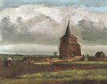 The Old Tower At Nuenen With A Ploughman - Vincent Van Gogh