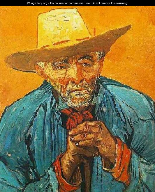 Portrait Of Patience Escalier - Vincent Van Gogh
