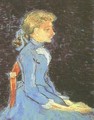 Portrait Of Adeline Ravoux III - Vincent Van Gogh