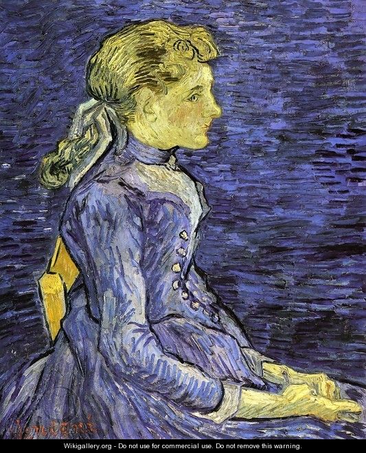 Portrait Of Adeline Ravoux II - Vincent Van Gogh
