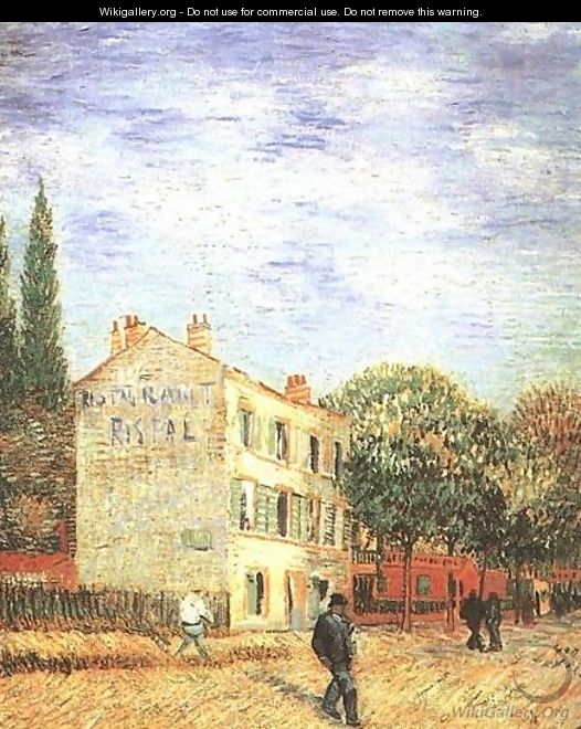 Road At Saint Remy With Female Figure A - Vincent Van Gogh