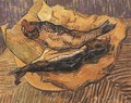 Bloaters On A Piece Of Yellow Paper - Vincent Van Gogh