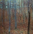 Beech Forest Buchenwald I - Gustav Klimt