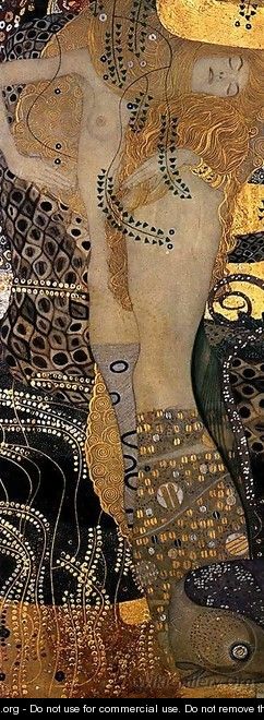 Water Serpents I - Gustav Klimt