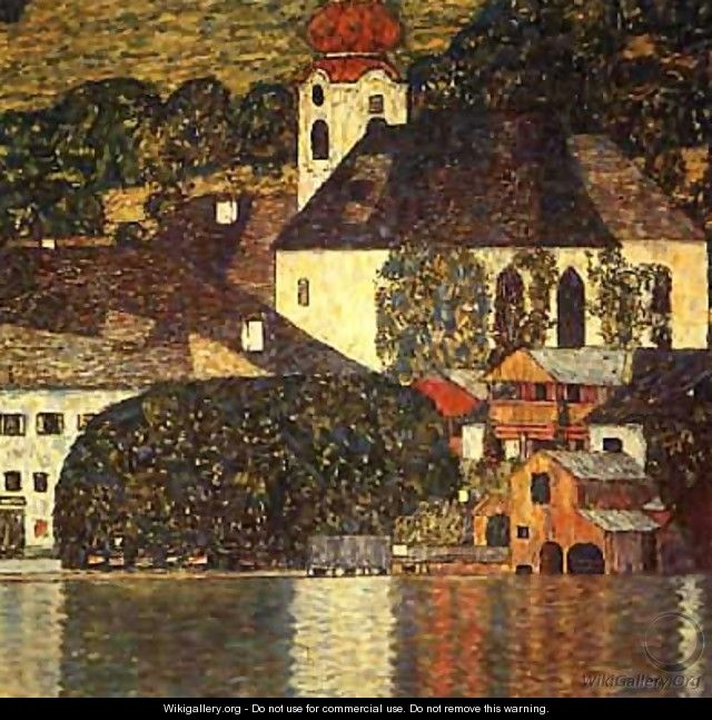 Church In Unterach On The Attersee - Gustav Klimt