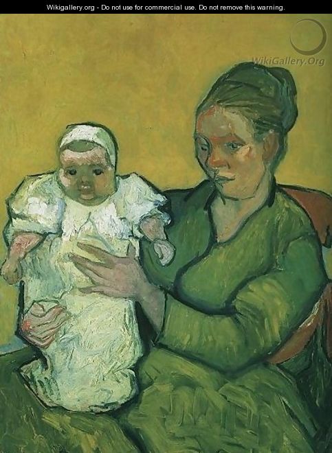 Mother Roulin With Her Baby - Vincent Van Gogh