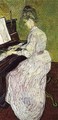 Marguerite Gachet At The Piano - Vincent Van Gogh