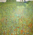 Poppy Field - Gustav Klimt