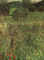 Landscape Of A Garden - Gustav Klimt