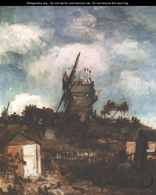 Le Moulin De La Galette - Vincent Van Gogh