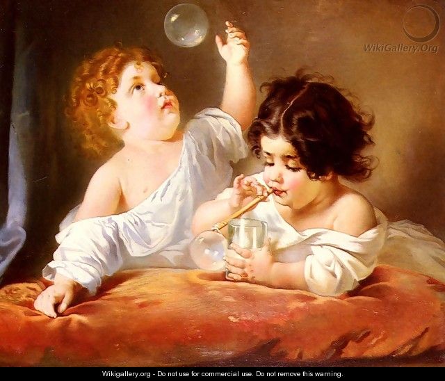 Blowing Bubbles - Henri Guillaume Schlesinger