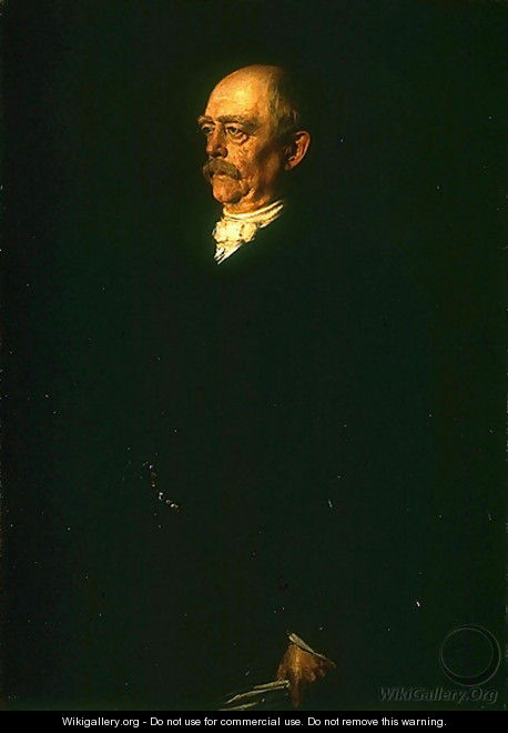 Bildnis Otto von Bismarck (Portrait of Otto von Bismarck) - Franz von Lenbach