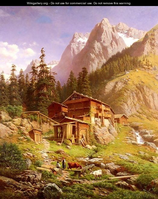 An Alpine Mill House - Georg Engelhardt