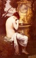 La Nymphe A Corot (The Nymph with Corot) - Joseph Nicolas Hippolyte Aussandon