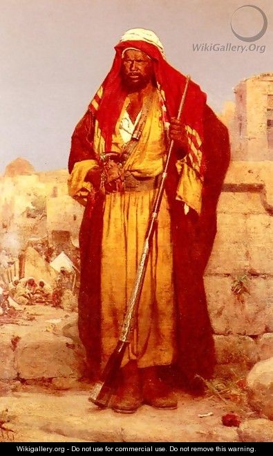 A Nubian Guard - Adolf Seel