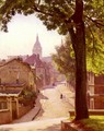 La Rue De L'abreuvoir A Montmartre - Alfred Renaudin