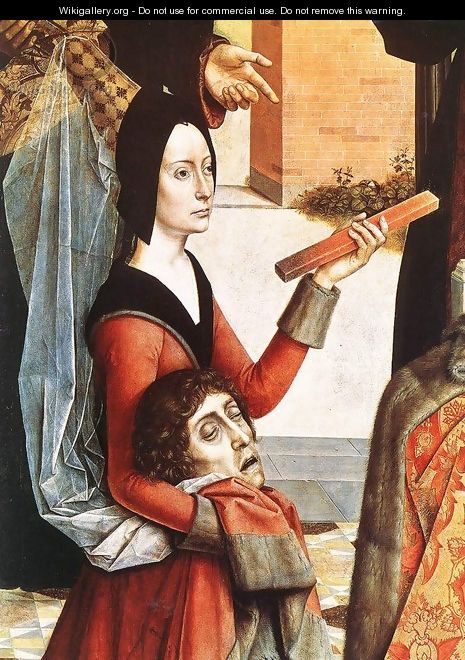 The Ordeal by Fire (detail) - Dieric the Elder Bouts