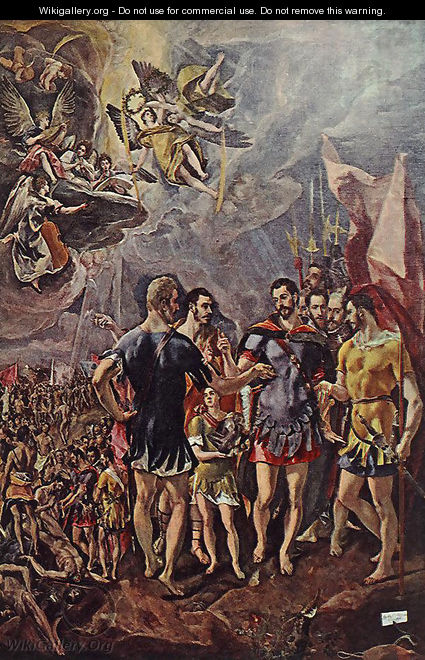Martyrdom of St Maurice and his Legions - El Greco (Domenikos Theotokopoulos)