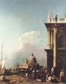 Venice: The Piazzetta Looking South-west towards S. Maria della Salute - (Giovanni Antonio Canal) Canaletto