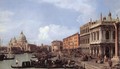 The Molo: Looking West - (Giovanni Antonio Canal) Canaletto