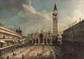 Piazza San Marco - (Giovanni Antonio Canal) Canaletto