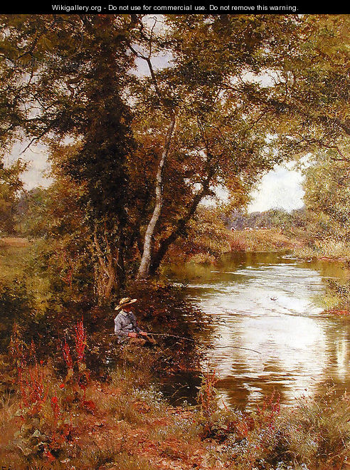 Fishing - Edward Wilkins Waite