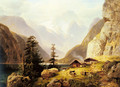 An Alpine Valley - Horst Hacker