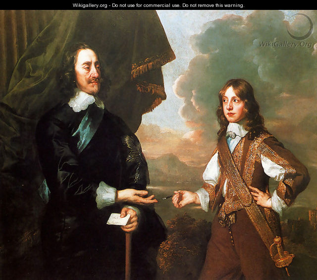 Charles I And The Duke Of York - Sir Peter Lely