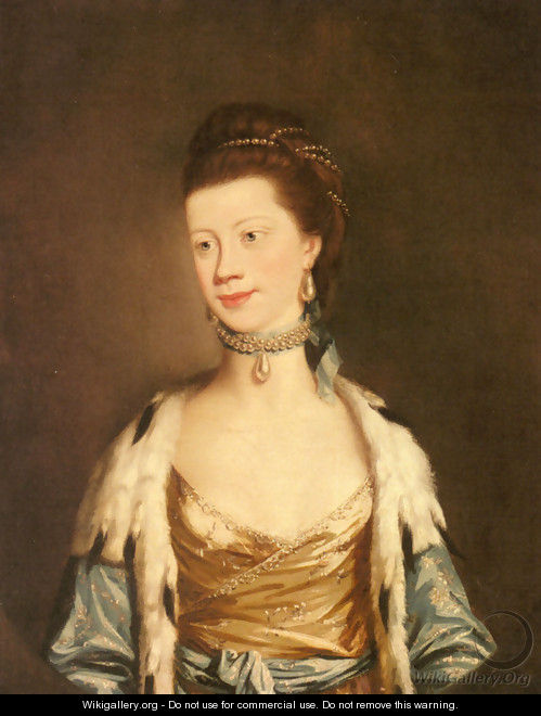 Portrait of Queen Charlotte (1744-1818) - Henry Robert Morland