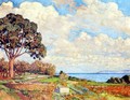 Large Tree Near The Sea - Theo Van Rysselberghe