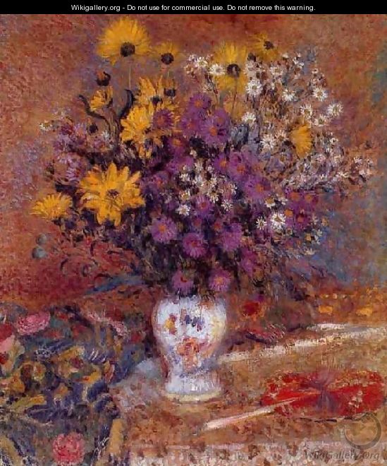 Vase Of Flowers - Georges Lemmen
