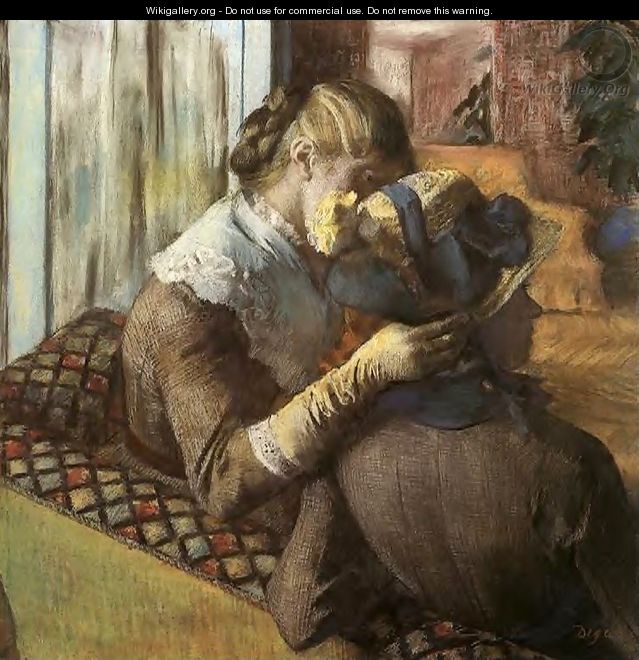 At The Milliners - Edgar Degas