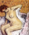 After The Bath - Edgar Degas