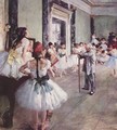 The Dance Class 1873-76 - Edgar Degas