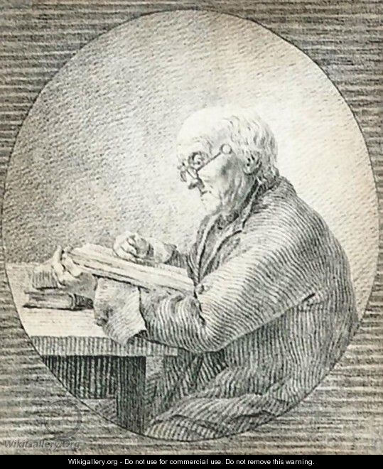 Adolf Gottlieb Friedrich Reading 1802 - Caspar David Friedrich